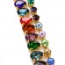 Drop and round rhinestones cup chains